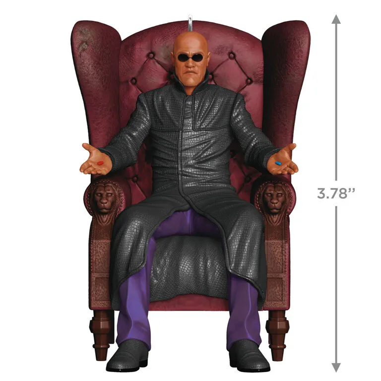 Hallmark The Matrix Morpheus Ornament 3 Hallmark The Matrix Morpheus Ornament - Image 3