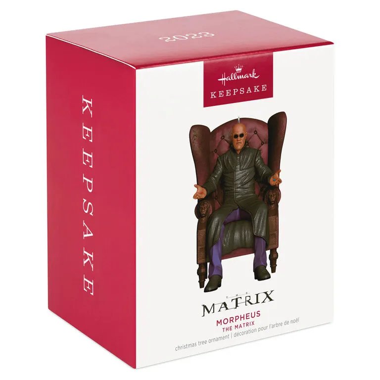 Hallmark The Matrix Morpheus Ornament 4 Hallmark The Matrix Morpheus Ornament - Image 4