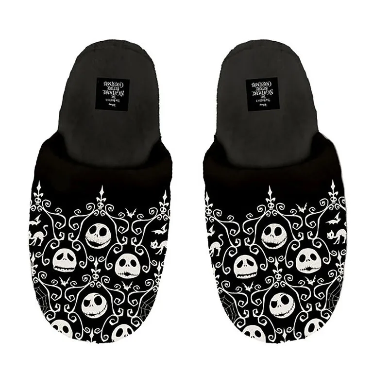 Hallmark Disney Tim Burton's The Nightmare Before Christmas Slippers With Sound, Small/Medium 1 Hallmark Disney Tim Burton's The Nightmare Before Christmas Slippers With Sound, Small/Medium