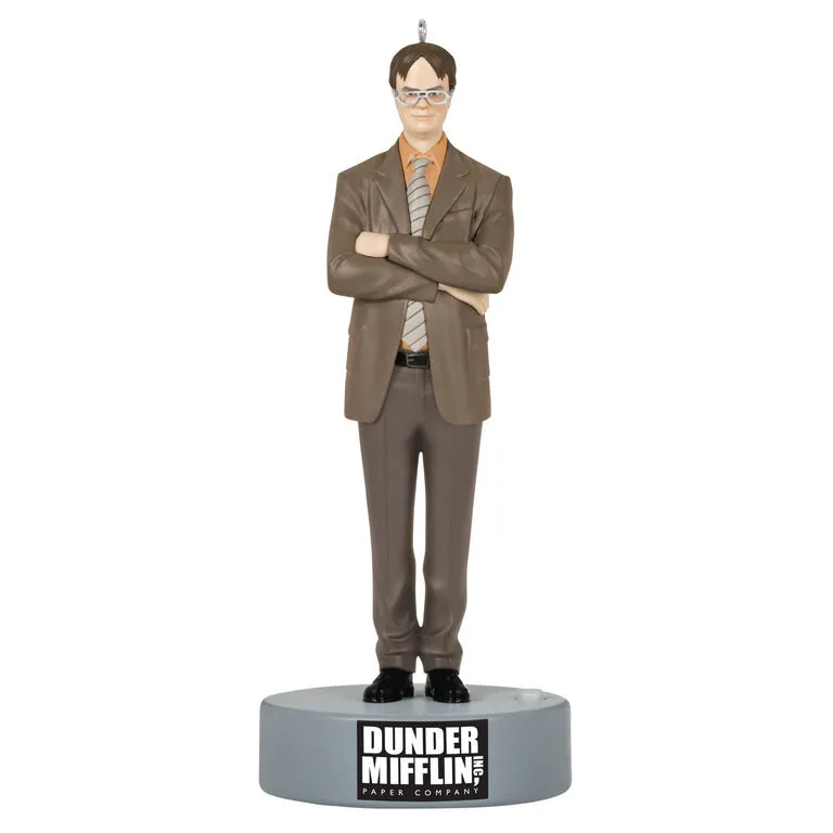 Hallmark The Office Dwight Schrute Ornament With Sound 1 Hallmark The Office Dwight Schrute Ornament With Sound