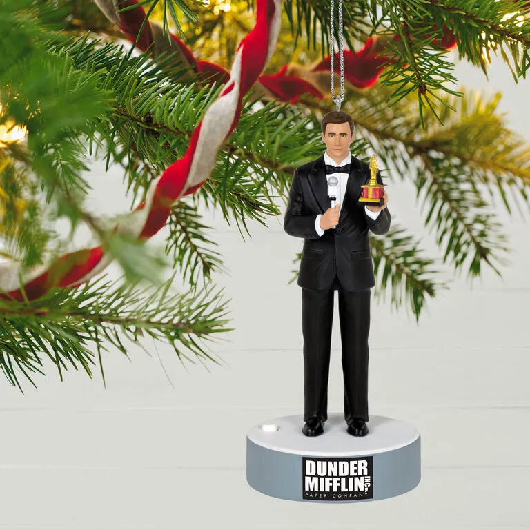 Hallmark The Office Dundie Winner! Ornament With Sound 2 Hallmark The Office Dundie Winner! Ornament With Sound - Image 2