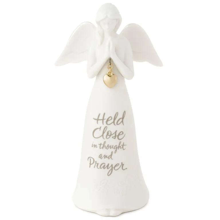 Hallmark Thoughts And Prayers Angel Figurine, 5.5" 1 Hallmark Thoughts And Prayers Angel Figurine, 5.5"