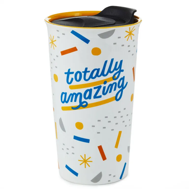 Hallmark Totally Amazing Color-Changing Travel Mug, 11 Oz. 1 Hallmark Totally Amazing Color-Changing Travel Mug, 11 Oz.