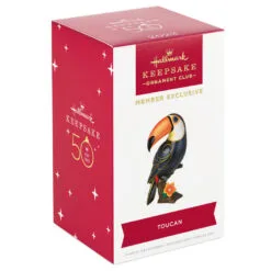 Hallmark Toucan 2023 Exclusive Ornament 9 Hallmark Toucan 2023 Exclusive Ornament -Hot Sale Hallmark Store Toucan Bird Keepsake Ornament 1799QXC5620 04