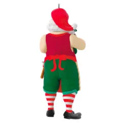 Hallmark Toymaker Santa Surprise Mystery Ornament 16 Hallmark Toymaker Santa Surprise Mystery Ornament -Hot Sale Hallmark Store Toymaker Santa Holding Stocking Keepsake Ornament 1999QGO2967 08