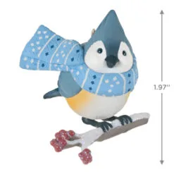 Hallmark Cozy Critters Ornament 8 Hallmark Cozy Critters Ornament -Hot Sale Hallmark Store Tufted Timouse in Scarf Keepsake Ornament 1499QXR8019 03