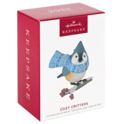 Hallmark Cozy Critters Ornament 9 Hallmark Cozy Critters Ornament -Hot Sale Hallmark Store Tufted Timouse in Scarf Keepsake Ornament 1499QXR8019 04