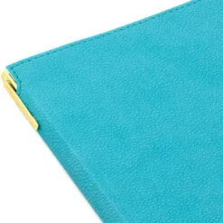 Hallmark Turquoise Faux Leather Notebook With Pen 11 Hallmark Turquoise Faux Leather Notebook With Pen -Hot Sale Hallmark Store Turquoise Faux Leather Notebook With Pen 1HWJ7041 05
