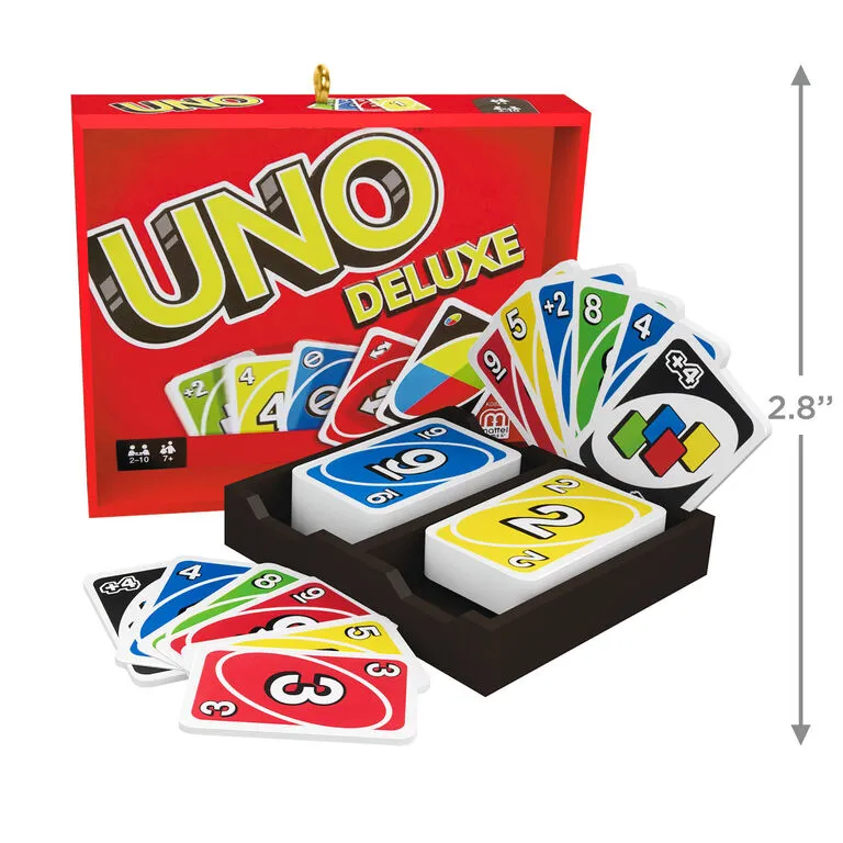 Hallmark Mattel UNO™ Family Game Night® Ornament 3 Hallmark Mattel UNO™ Family Game Night® Ornament - Image 3