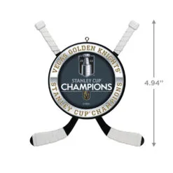 Hallmark NHL® Vegas Golden Knights® 2023 Stanley Cup® Champions Hockey Ornament 6 Hallmark NHL® Vegas Golden Knights® 2023 Stanley Cup® Champions Hockey Ornament -Hot Sale Hallmark Store Vegas Golden Knights Stanley Cup Keepsake Ornament 2499QHR1263 03