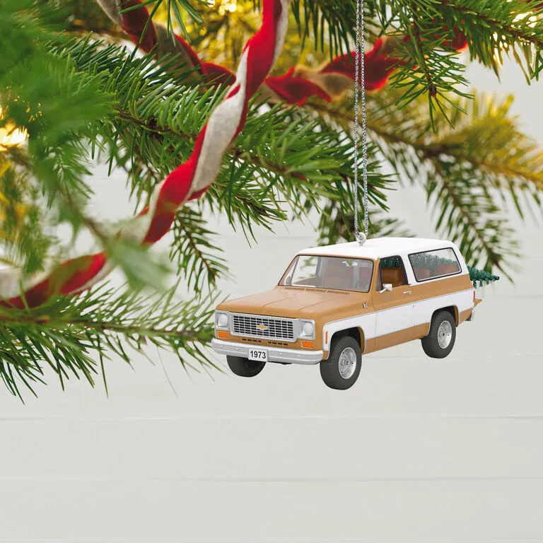 Hallmark All-American Trucks 1973 Chevrolet® Blazer® 2023 Metal Ornament 2 Hallmark All-American Trucks 1973 Chevrolet® Blazer® 2023 Metal Ornament - Image 2