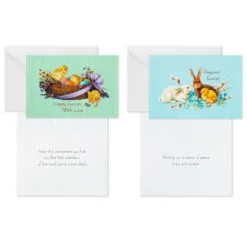 Hallmark Vintage Bunnies And Chicks Boxed Easter Cards, Pack Of 24 10 Hallmark Vintage Bunnies And Chicks Boxed Easter Cards, Pack Of 24 -Hot Sale Hallmark Store Vintage Easter Bunnies Chicks Boxed Easter Cards 5STZ1131 03