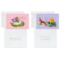 Hallmark Vintage Bunnies And Chicks Boxed Easter Cards, Pack Of 24 12 Hallmark Vintage Bunnies And Chicks Boxed Easter Cards, Pack Of 24 -Hot Sale Hallmark Store Vintage Easter Bunnies Chicks Boxed Easter Cards 5STZ1131 05