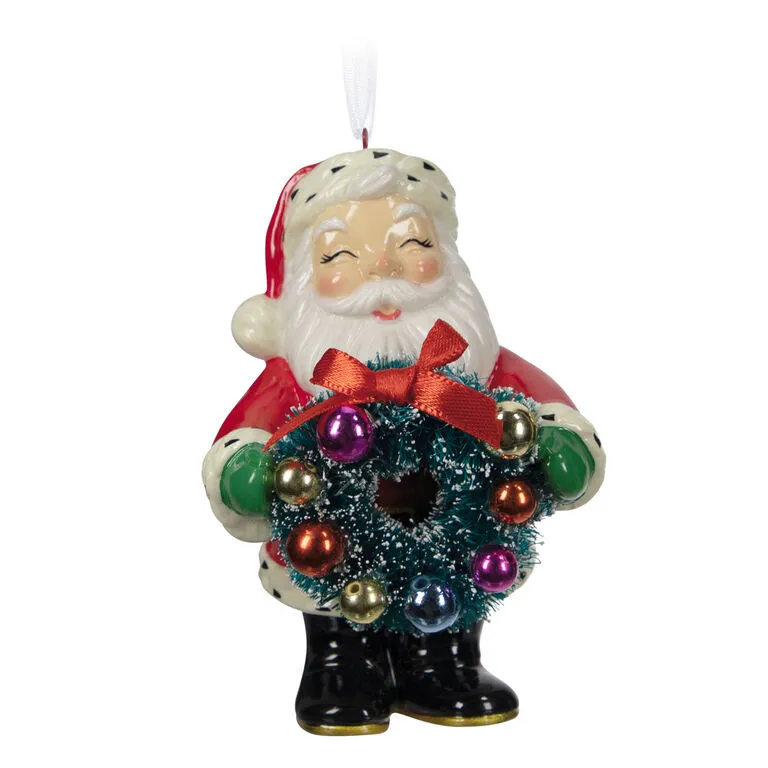 Hallmark Jolly Santa Porcelain Special Edition Ornament 1 Hallmark Jolly Santa Porcelain Special Edition Ornament