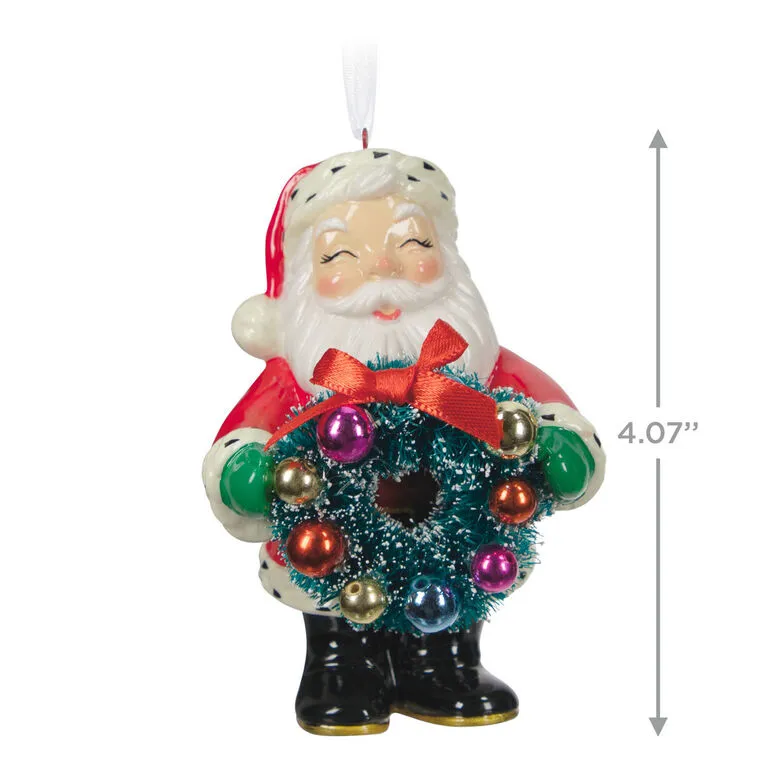 Hallmark Jolly Santa Porcelain Special Edition Ornament 3 Hallmark Jolly Santa Porcelain Special Edition Ornament - Image 3