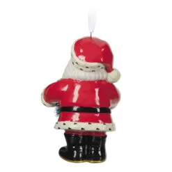 Hallmark Jolly Santa Porcelain Special Edition Ornament 11 Hallmark Jolly Santa Porcelain Special Edition Ornament -Hot Sale Hallmark Store Vintage Jolly Santa With Wreath Keepsake Ornament 2499QXT4113 06