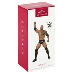 Hallmark WWE The Rock Ornament -Hot Sale Hallmark Store WWE Dwayne The Rock Johnson Keepsake Ornament 1999QXI7199 04