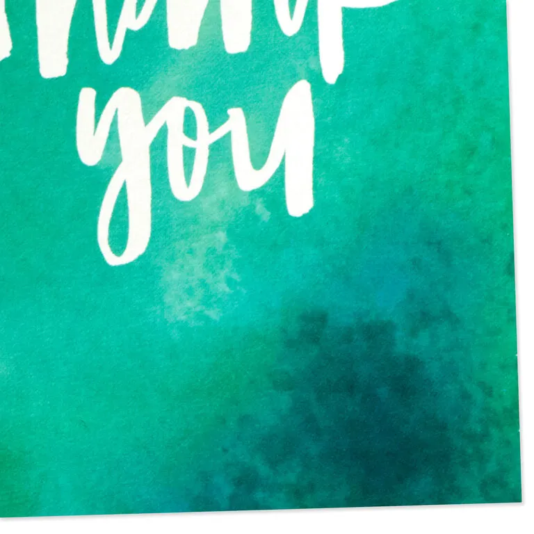 Hallmark Watercolor Assorted Blank Thank-You Notes, Pack Of 48 2 Hallmark Watercolor Assorted Blank Thank-You Notes, Pack Of 48 - Image 2
