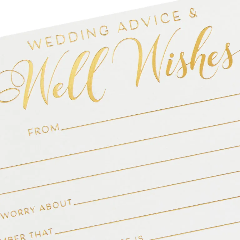 Hallmark Wedding Advice And Well Wishes Note Cards, Pack Of 24 3 Hallmark Wedding Advice And Well Wishes Note Cards, Pack Of 24 - Image 3