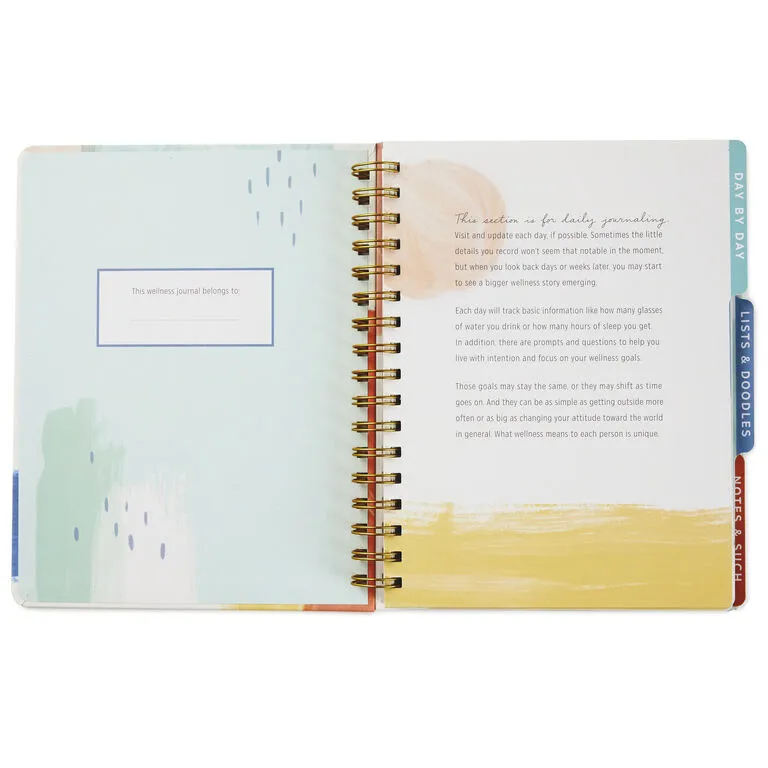 Hallmark Wellness Journal Spiral Notebook 3 Hallmark Wellness Journal Spiral Notebook - Image 3