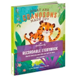 Hallmark What Are Grandsons Made Of? Recordable Storybook 9 Hallmark What Are Grandsons Made Of? Recordable Storybook -Hot Sale Hallmark Store What Are Grandsons Made Of Recordable Storybook 1KOB1230 05