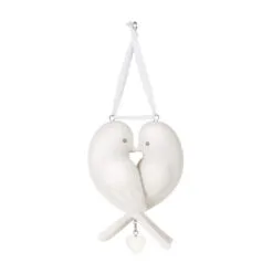 Hallmark Our Anniversary 2023 Porcelain Ornament 12 Hallmark Our Anniversary 2023 Porcelain Ornament -Hot Sale Hallmark Store White Love Birds Anniversary Keepsake Ornament 1999QHX3069 06