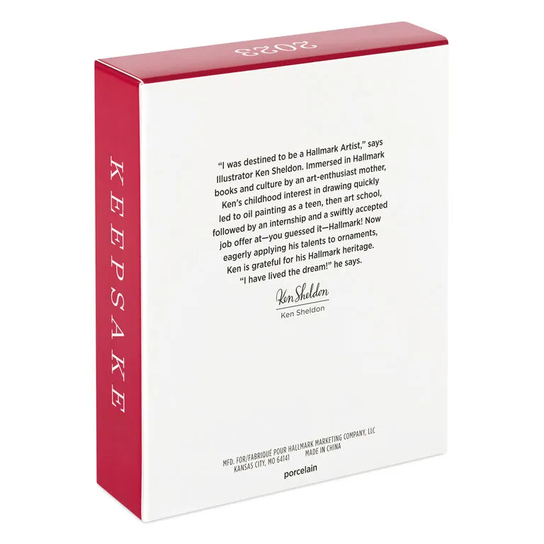 Hallmark Never Failing Love Porcelain Ornament 5 Hallmark Never Failing Love Porcelain Ornament - Image 5