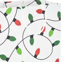 Hallmark Merry Mix 8-Pack Christmas Gift Bags, Assorted Sizes And Designs 10 Hallmark Merry Mix 8-Pack Christmas Gift Bags, Assorted Sizes And Designs -Hot Sale Hallmark Store White and Kraft Paper Assortment Christmas Gift Bags 5XGB1410 05