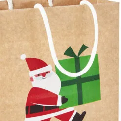 Hallmark Merry Mix 8-Pack Christmas Gift Bags, Assorted Sizes And Designs 11 Hallmark Merry Mix 8-Pack Christmas Gift Bags, Assorted Sizes And Designs -Hot Sale Hallmark Store White and Kraft Paper Assortment Christmas Gift Bags 5XGB1410 06