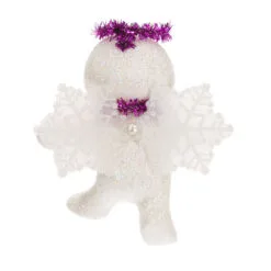Hallmark Snow Angel Ornament 11 Hallmark Snow Angel Ornament -Hot Sale Hallmark Store White and Pink Glittery Snow Angel Keepsake Ornament 1399QGO2749 06
