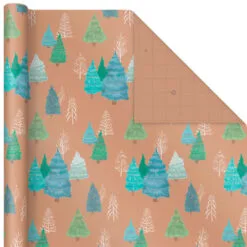Hallmark Winter Nature Kraft Prints 3-Pack Christmas Wrapping Paper, 90 Sq. Ft. 12 Hallmark Winter Nature Kraft Prints 3-Pack Christmas Wrapping Paper, 90 Sq. Ft. -Hot Sale Hallmark Store Winter Nature 3Pack Christmas Wrapping Paper 5JXW1051 05