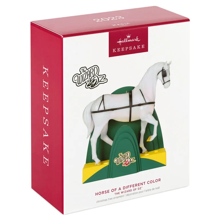 Hallmark The Wizard Of Oz™ Horse Of A Different Color Ornament With Light 4 Hallmark The Wizard Of Oz™ Horse Of A Different Color Ornament With Light - Image 4