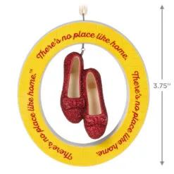 Hallmark The Wizard Of Oz™ There's No Place Like Home™ Porcelain Ornament 8 Hallmark The Wizard Of Oz™ There's No Place Like Home™ Porcelain Ornament -Hot Sale Hallmark Store Yellow Brick Road Ruby Slippers Keepsake Ornament 2999QXI6297 03