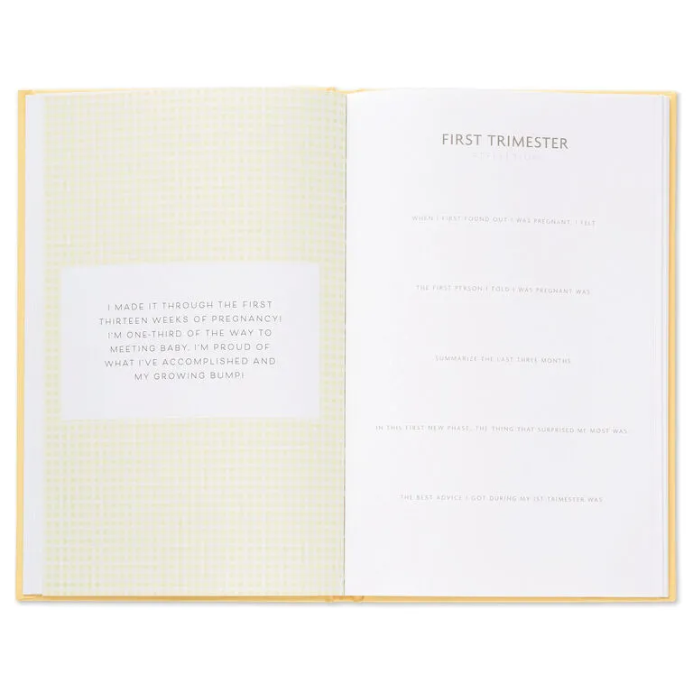 Hallmark While I Was Waiting Prompted Pregnancy Journal 6 Hallmark While I Was Waiting Prompted Pregnancy Journal - Image 6