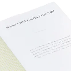 Hallmark While I Was Waiting Prompted Pregnancy Journal 19 Hallmark While I Was Waiting Prompted Pregnancy Journal -Hot Sale Hallmark Store Yellow Prompted Pregnancy Journal 1BBA4141 09