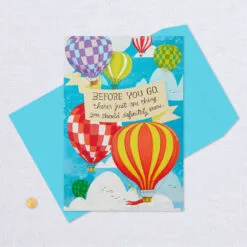 Hallmark 16" Hot Air Balloons Pop-Up Jumbo Goodbye Card 14 Hallmark 16" Hot Air Balloons Pop-Up Jumbo Goodbye Card -Hot Sale Hallmark Store Youll Be Missed Balloon Goodbye Card 1499CBG1018 06