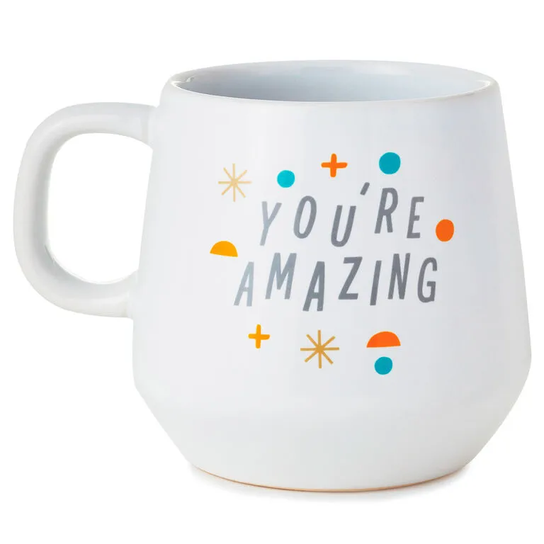 Hallmark You're Amazing Mug, 15 Oz. 1 Hallmark You're Amazing Mug, 15 Oz.