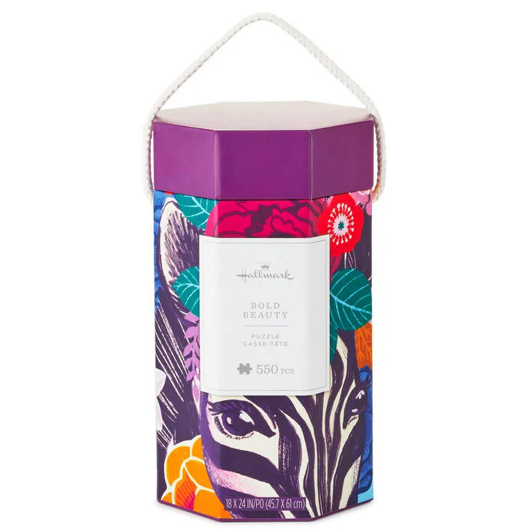 Hallmark Bold Beauty 550-Piece Jigsaw Puzzle 1 Hallmark Bold Beauty 550-Piece Jigsaw Puzzle